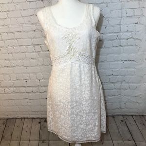 Crocheted and Lace Free People Dress